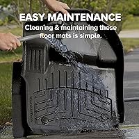 Vista 7 de Weathertech FloorLiner HP 4710121IM - Alfombrillas personalizadas para Ford Super Duty - 1ª fila (4710121IM), color cacao