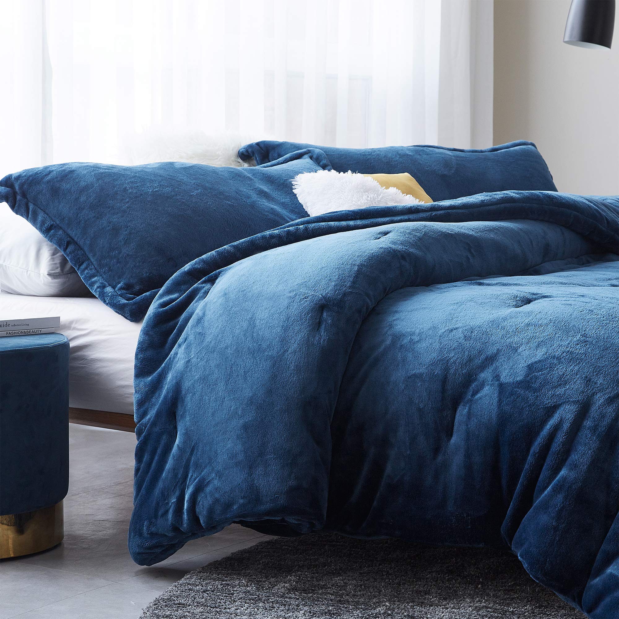 Byourbed Coma Inducer Oversized King Comforter Set - Me Sooo Comfy - Nightfall Navy