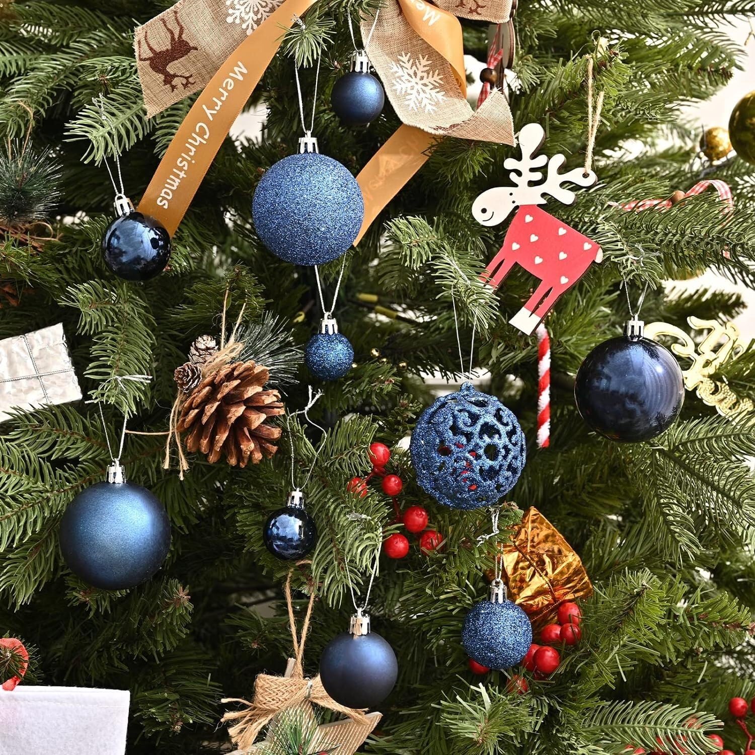 クリスマスボール Hakucho オーナメント ボール 飾り ツリー キラキラ Amazon.co.jp: クリスマス ボール オーナメント クリスマスツリー 飾り