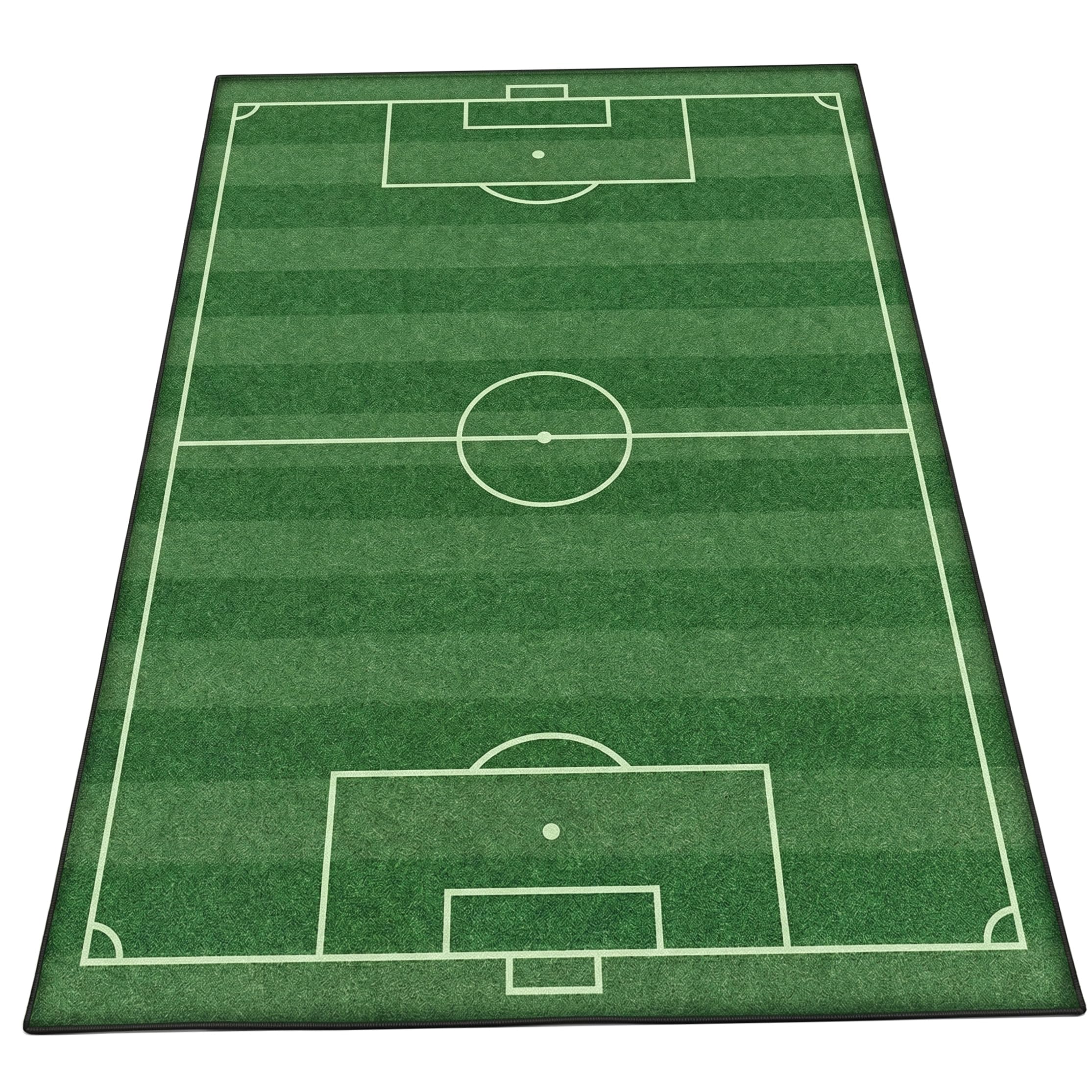 Tapis de football lavable avec envers antidérapant pour chambre d'enfant