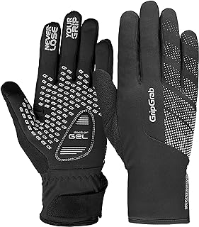 Sponsored Ad - GripGrab Ride Waterproof Winter Thermal Padded Cycling Gloves Fleece Lined Waterproof Windproof Cycling Glo...