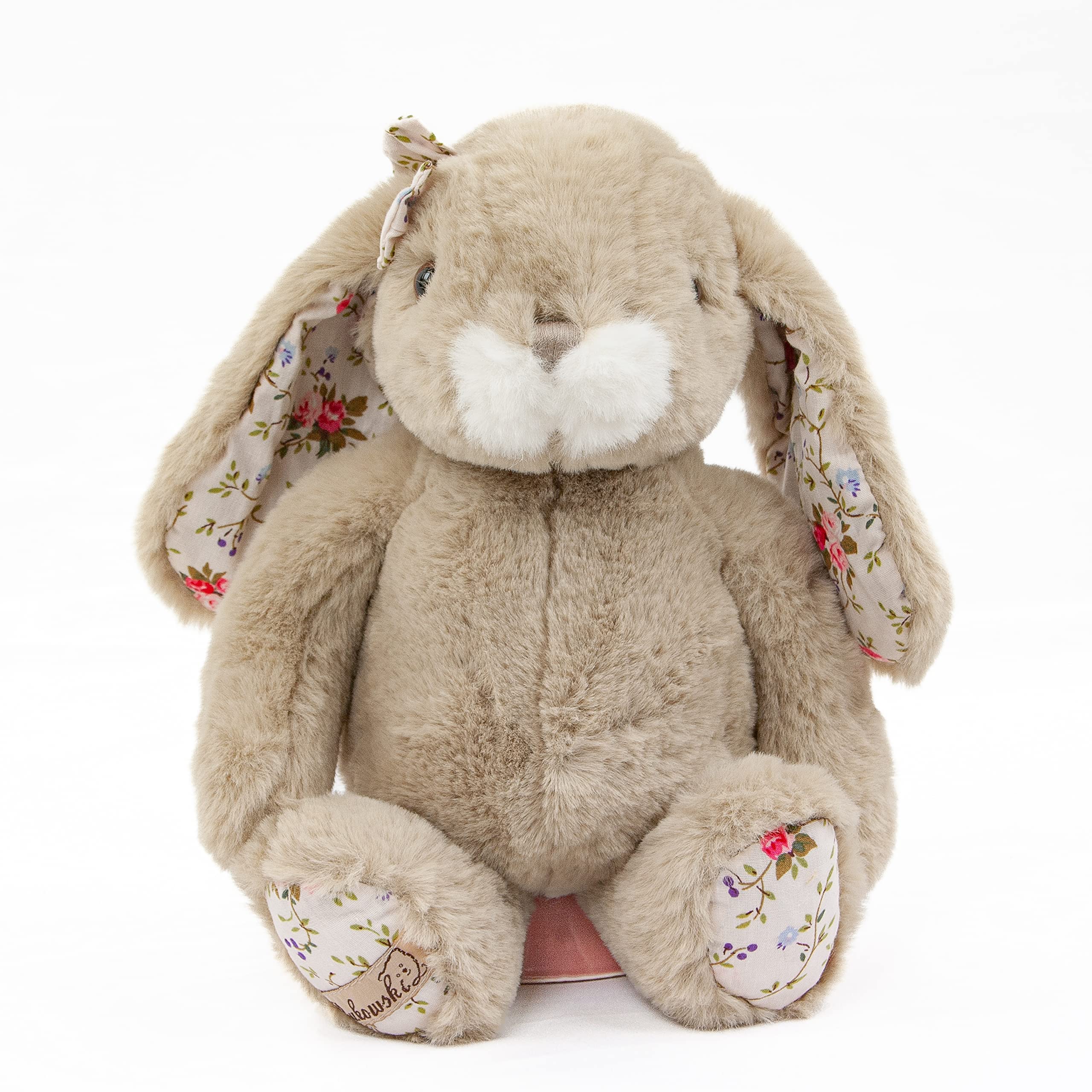 Teddys Rothenburg Bukowski Hase Pretty Taupe 25 cm Kuscheltier