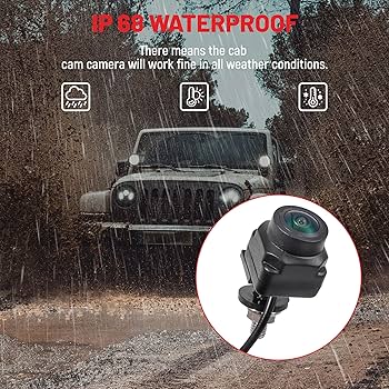 RED WOLF フロントビューカメラ ジープラングラーJL2018-2021 Amazon.com: RED WOLF Front View Camera Select for Jeep