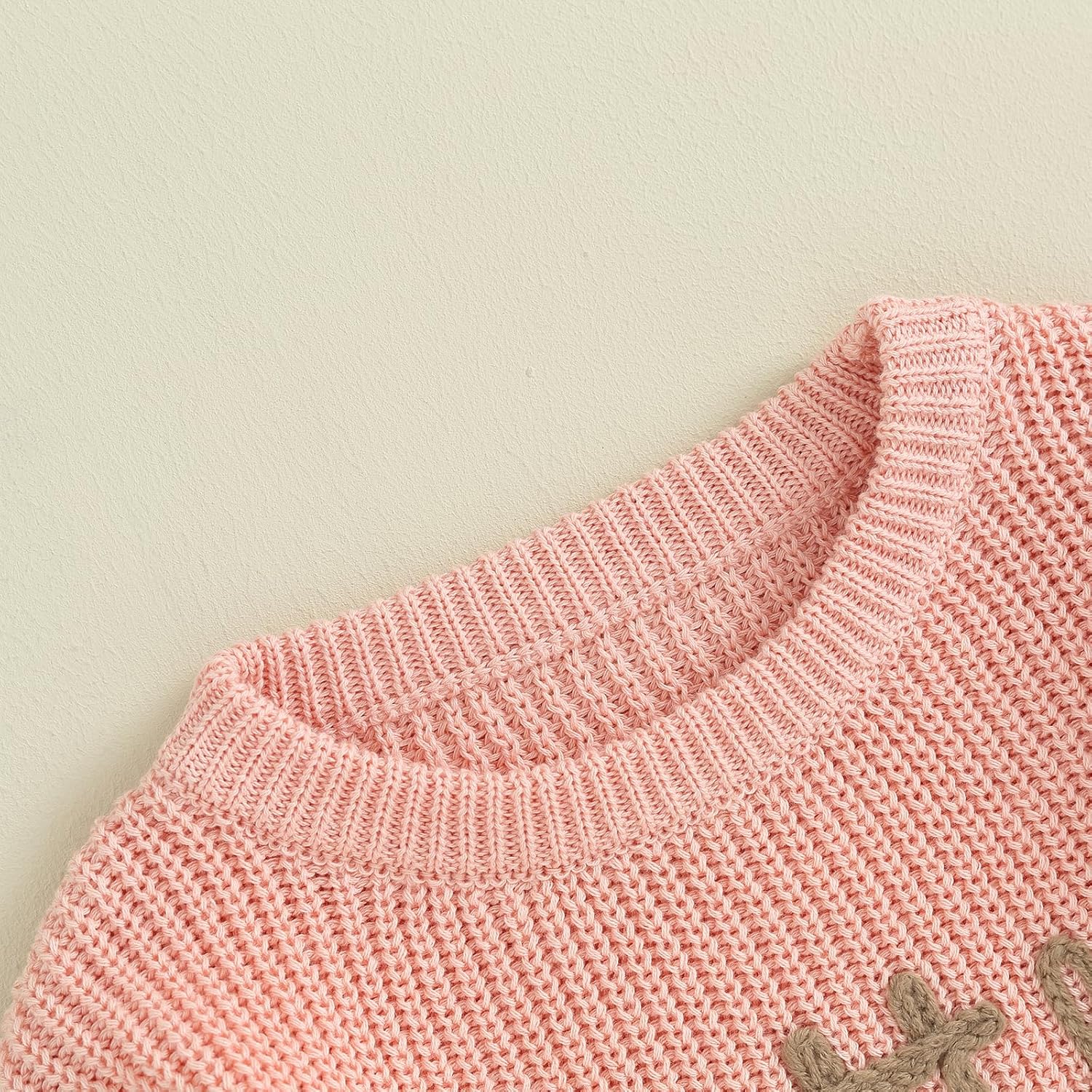 Big Brother Little Brother Matching Outfits Letter Embroidery Knit Sweater Shirt Baby Boy Winter Warm Clothes - Image 5