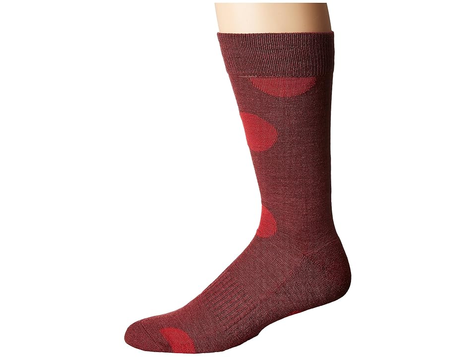 

Richer Poorer Herald Light Wool (Red Multi) Men's Crew Cut Socks Shoes