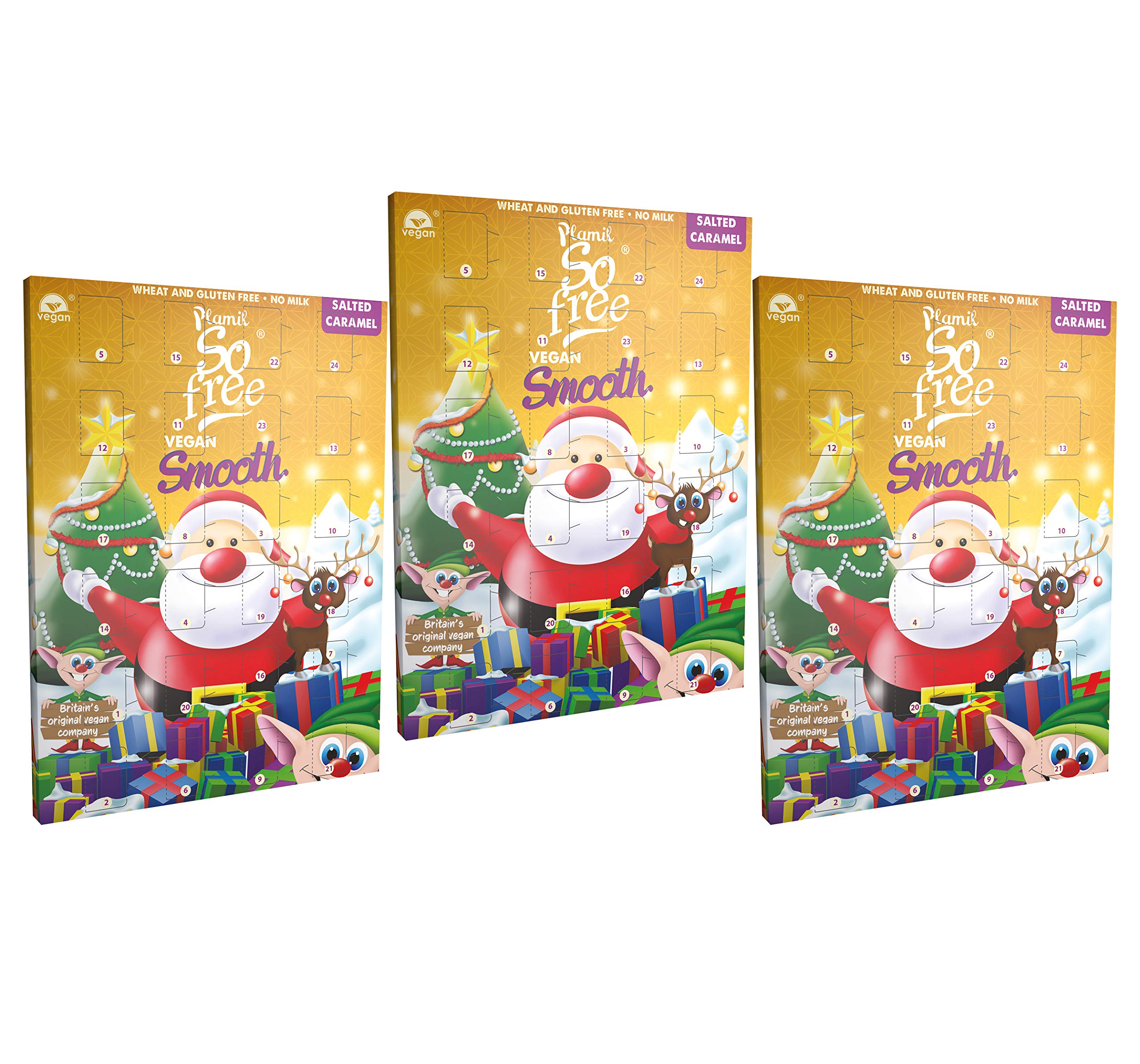 Plamil So Free Natural Salted Caramel Vegan Advent Calendar 3.88 oz