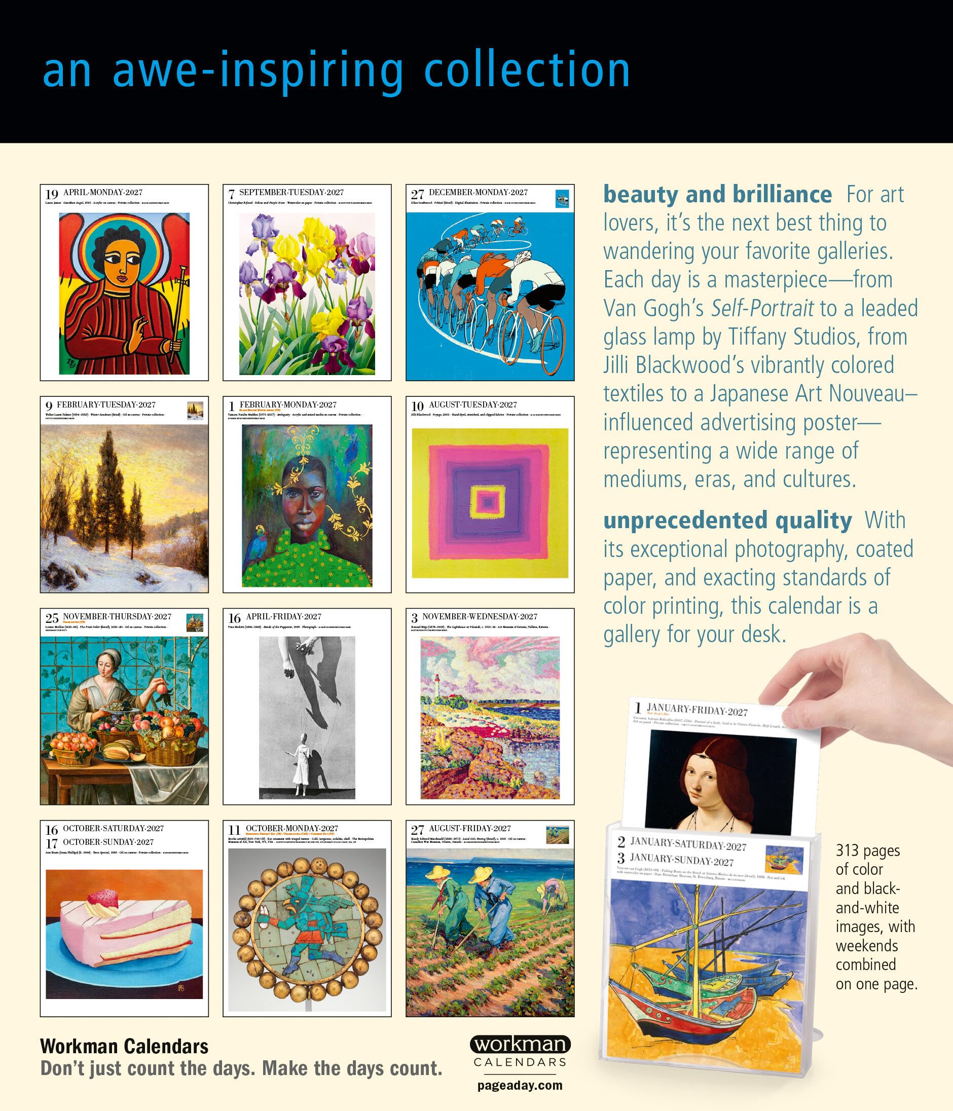 Art Page-A-Day® Gallery Calendar 2027: The Next Best Thing to Exploring Your Favorite Museum