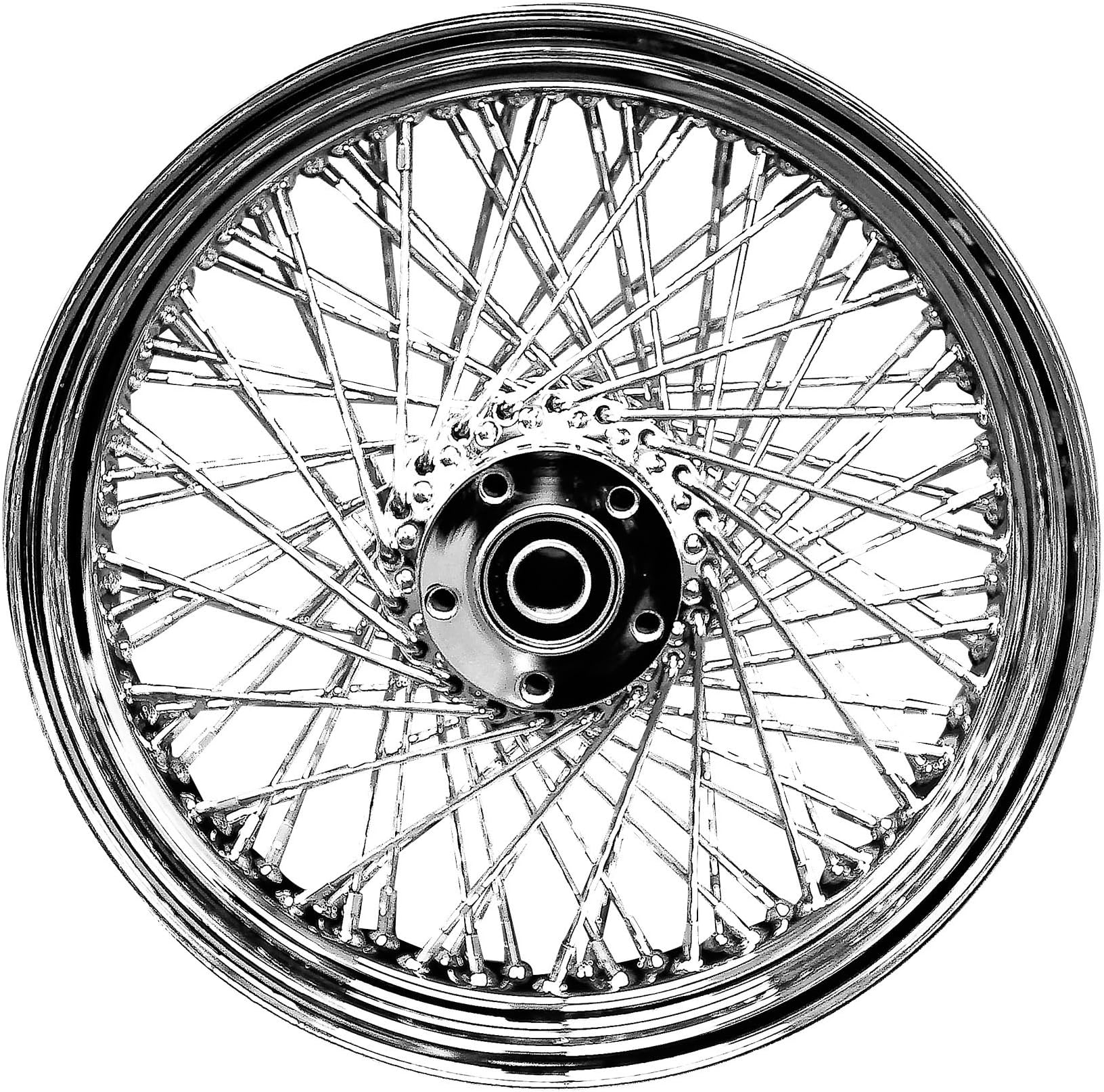 Ride Wright Wheels Inc Omega 80 Spoke 16x3.5 Rear Wheel, Position: Rear, Rim Size: 16 04638-75-OM-T