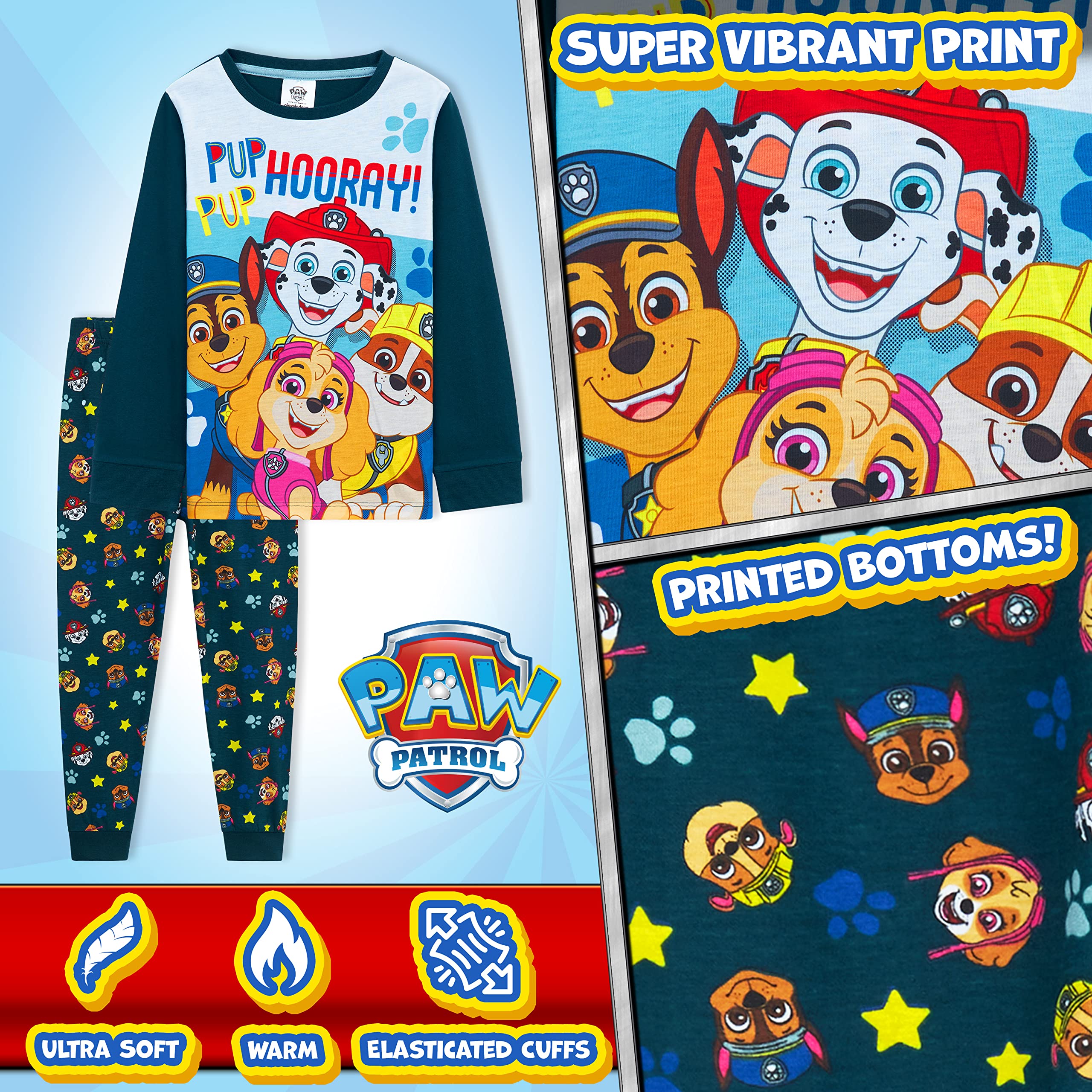 Paw Patrol Pigiama Bambino a Maniche Lunghe
