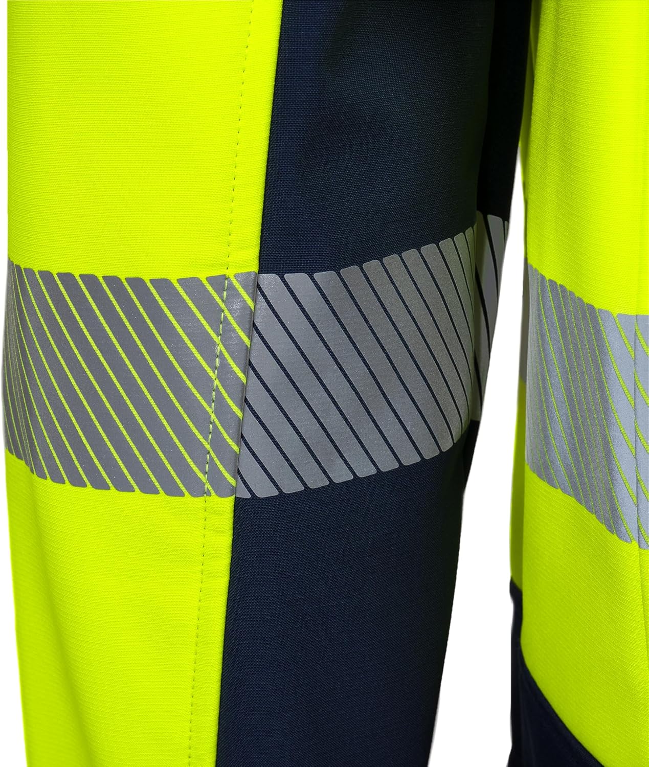 JORESTECH Safety Jacket Thermal Transfer Reflective Tape, Yellow Blue, ANSI Compliant, Long Sleeve with Thumbholes