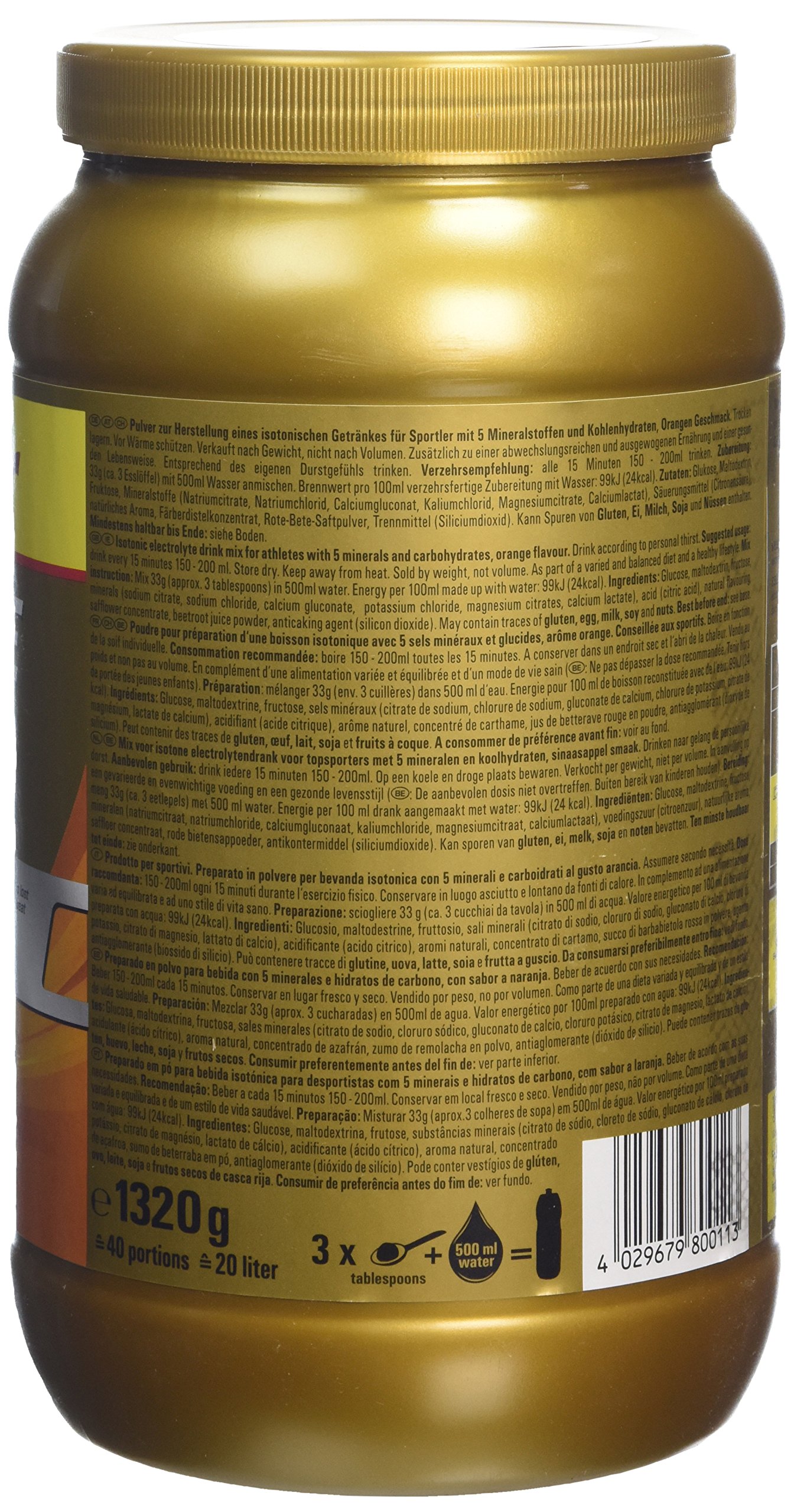 Powerbar Isoactive napój sportowy, pomarańczowy, 1320 g