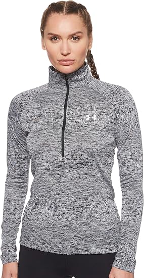 Under Armour Tech 1/2 Zip - Twist Womens T-shirt, Grey,Size XS : Amazon.ae: Fashion