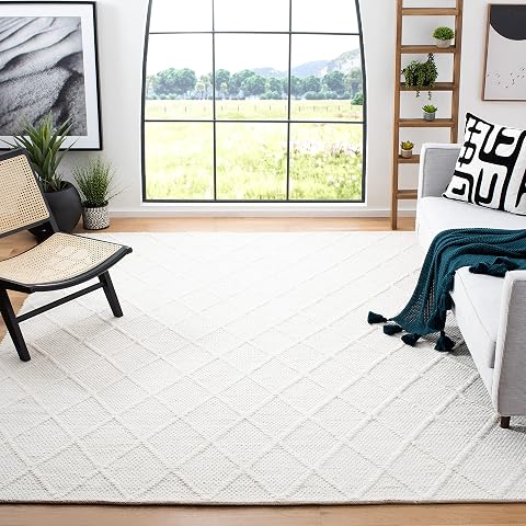 Safavieh Natura Collection Ivory & Ivory 12' x 15' Area Rug