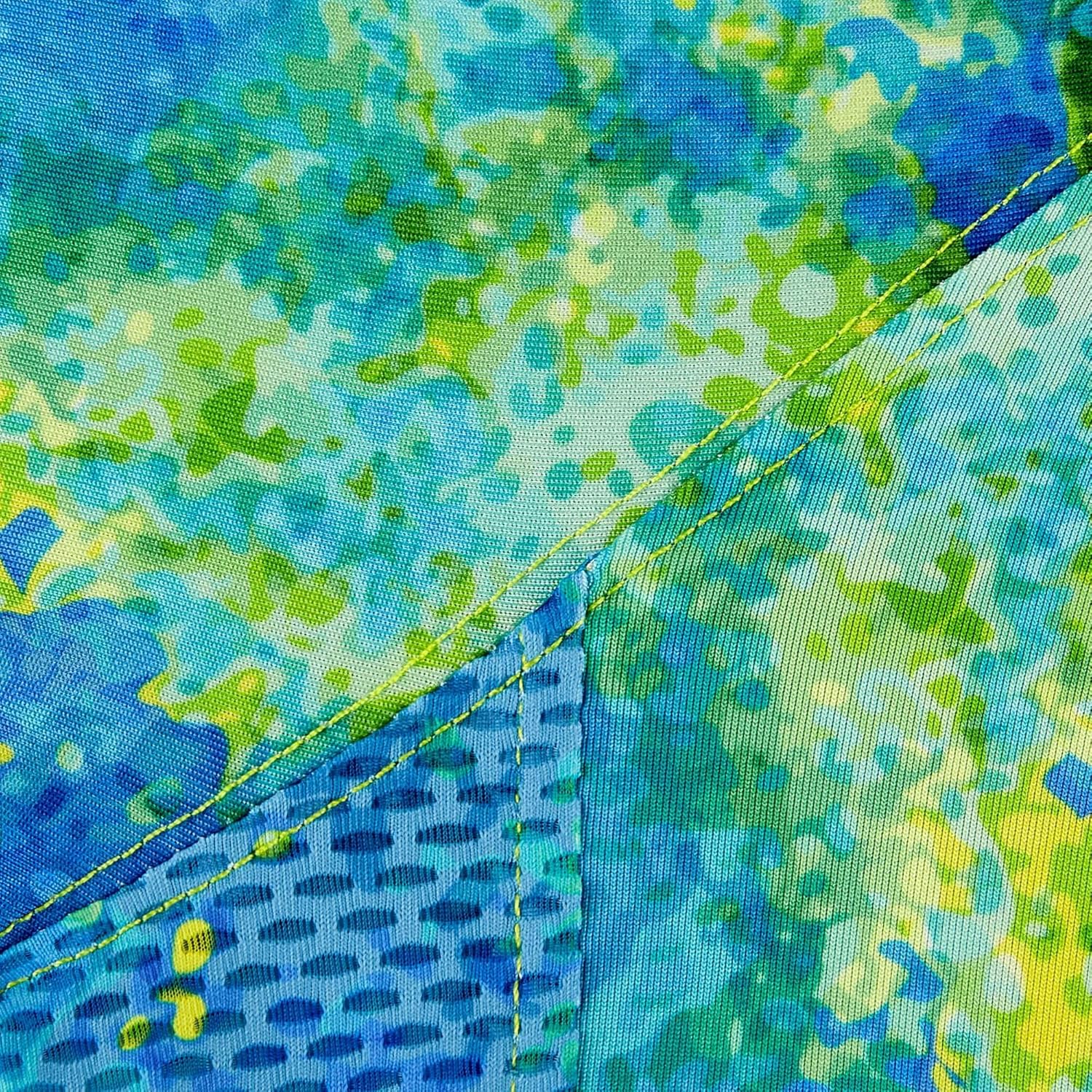 Rodeel Mens Loose-Fit Fishing T-Shirt Vented River Bluff Performance Long Sleeve Shirt UPF 50 Sleeve - Image 6