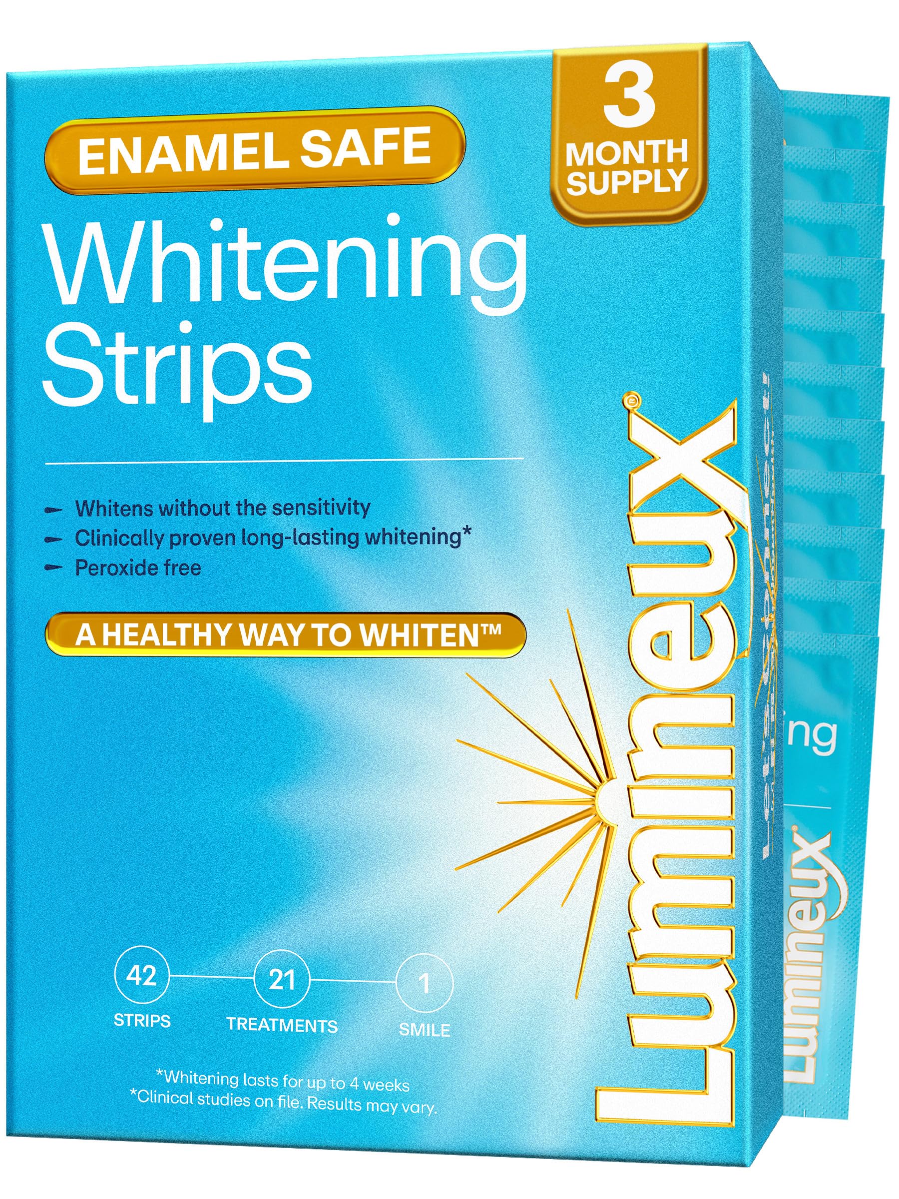 Lumineux Peroxide Free Whitening Strips