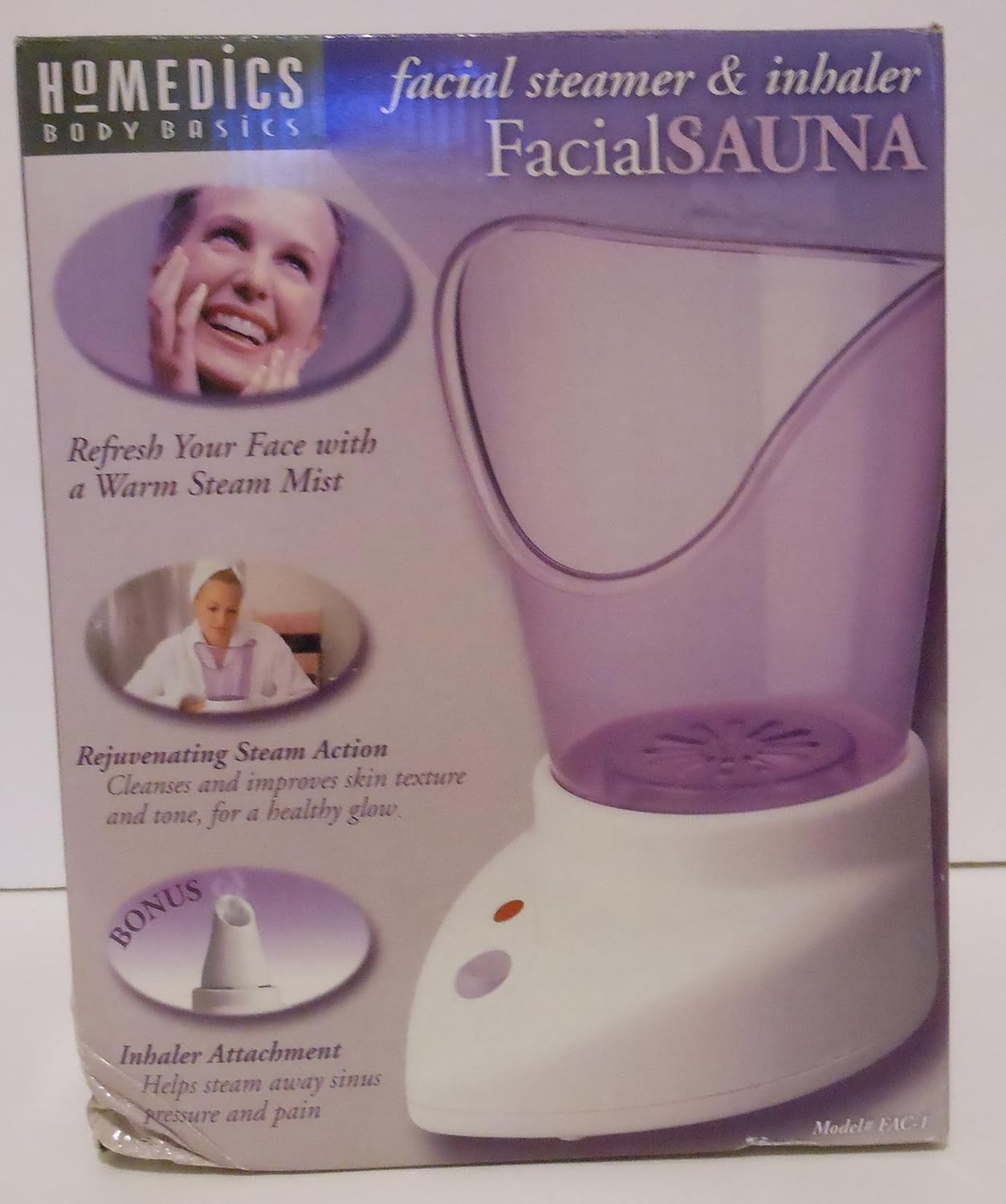Buy Facial Sauna Steamer and Inhaler by Homedics Online at Low Prices