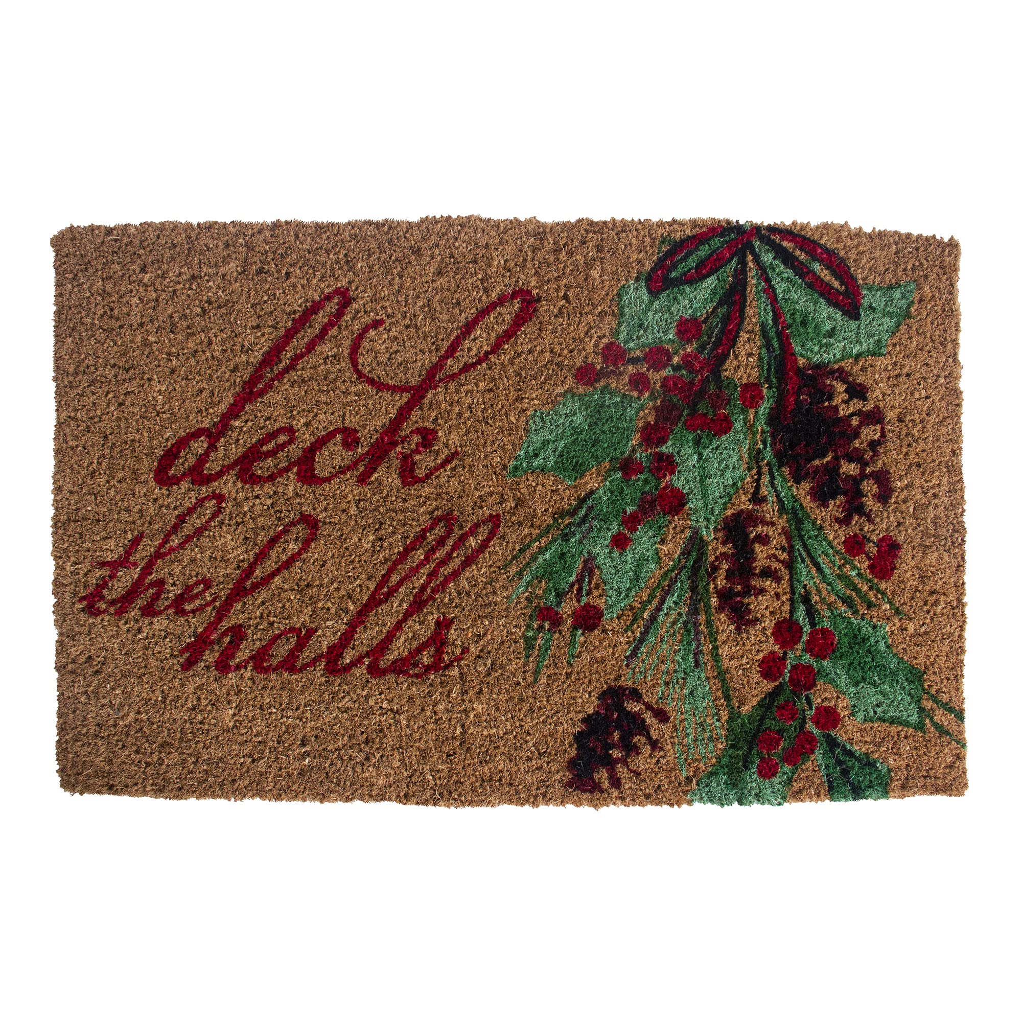 Entryways Williamsburg Doormat - Merry Pine, 22"x35"