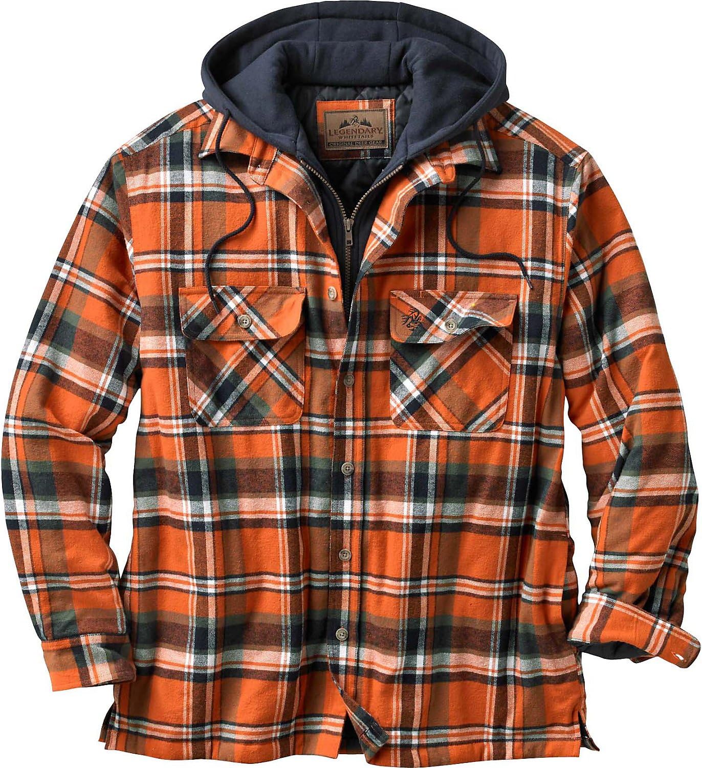 Legendary Whitetails mens Maplewood Hooded Shirt Jacket - Image 4