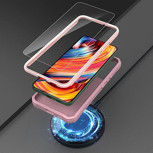 Miniatura 7 de ExoGuard Funda para Samsung Galaxy S22 Plus, funda de goma resistente a prueba de golpes con protector de pantalla para teléfono Samsung S22 Plus,