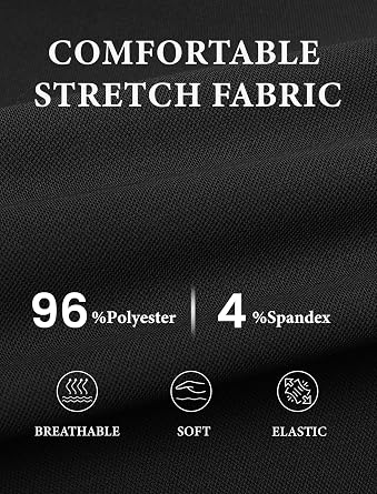 DLOODA Wide Leg Dress Pants for Women Pull on High Waisted Work Pants