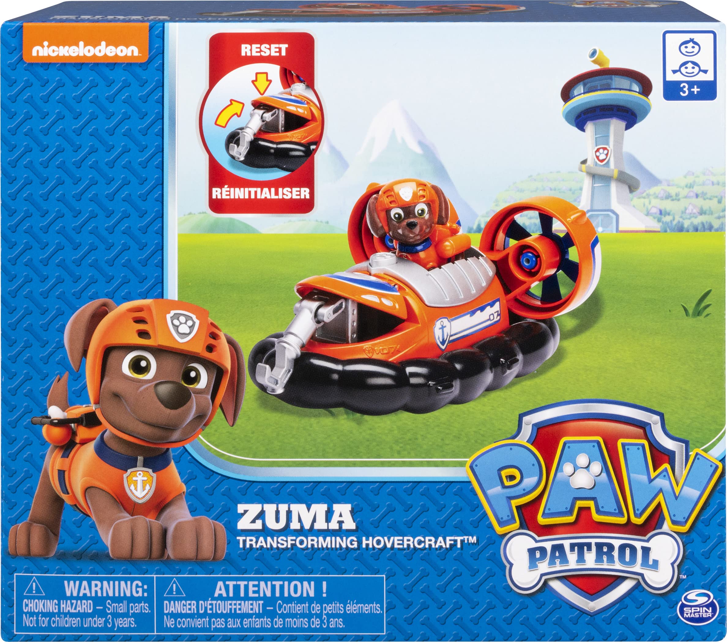 Paw Patrol L'Hovercraft trasformante di Zuma