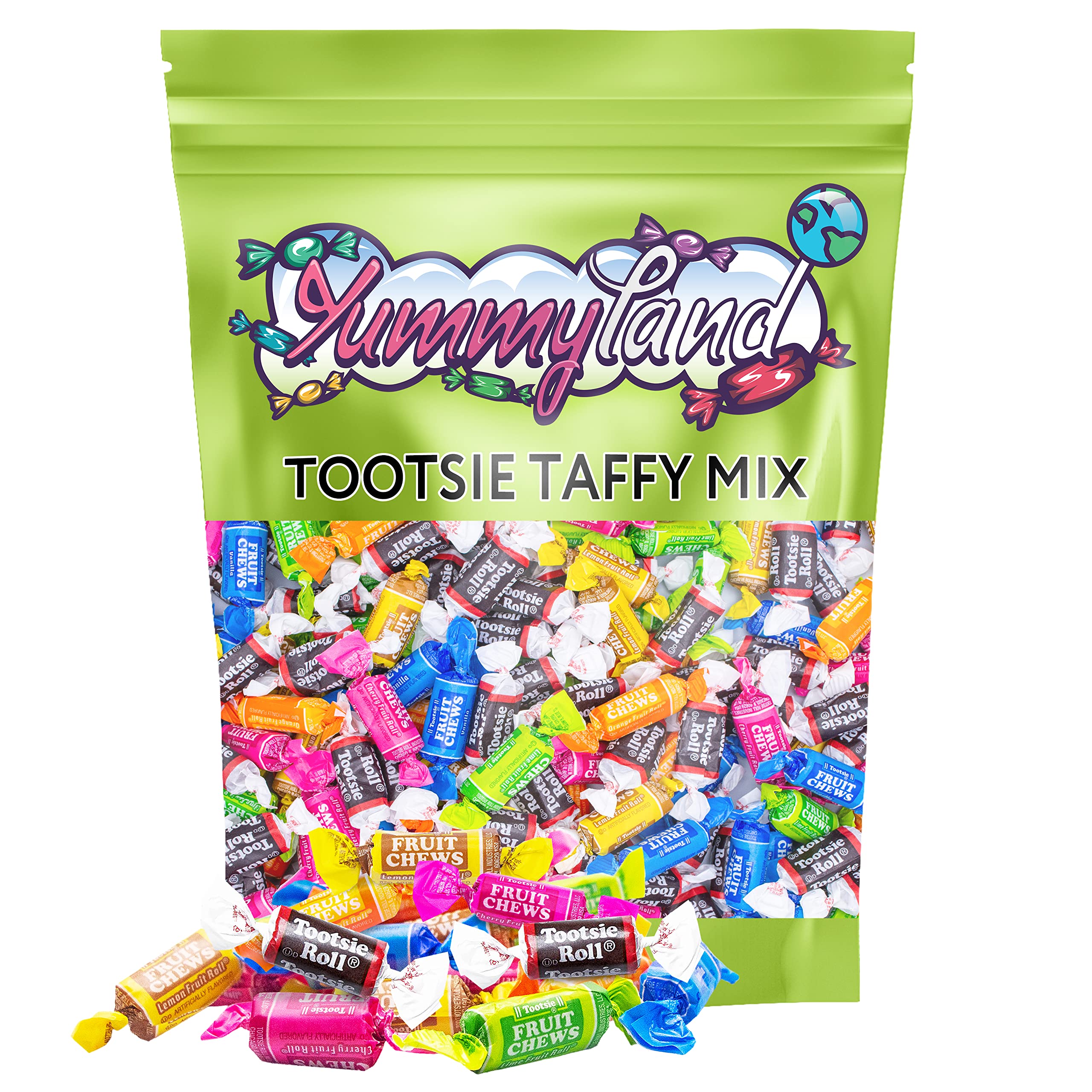 Buy Tootsie Roll Taffy Mix Tootsie Rolls Chocolate Mix & Fruit Chews