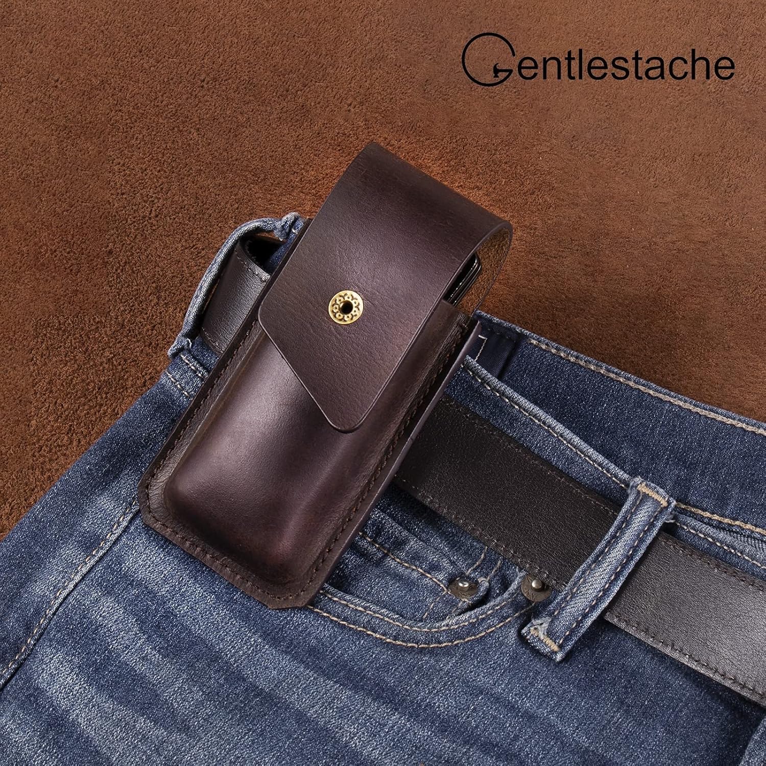 Gentlestache Multitool Sheath EDC Leather Belt Bhutan Ubuy