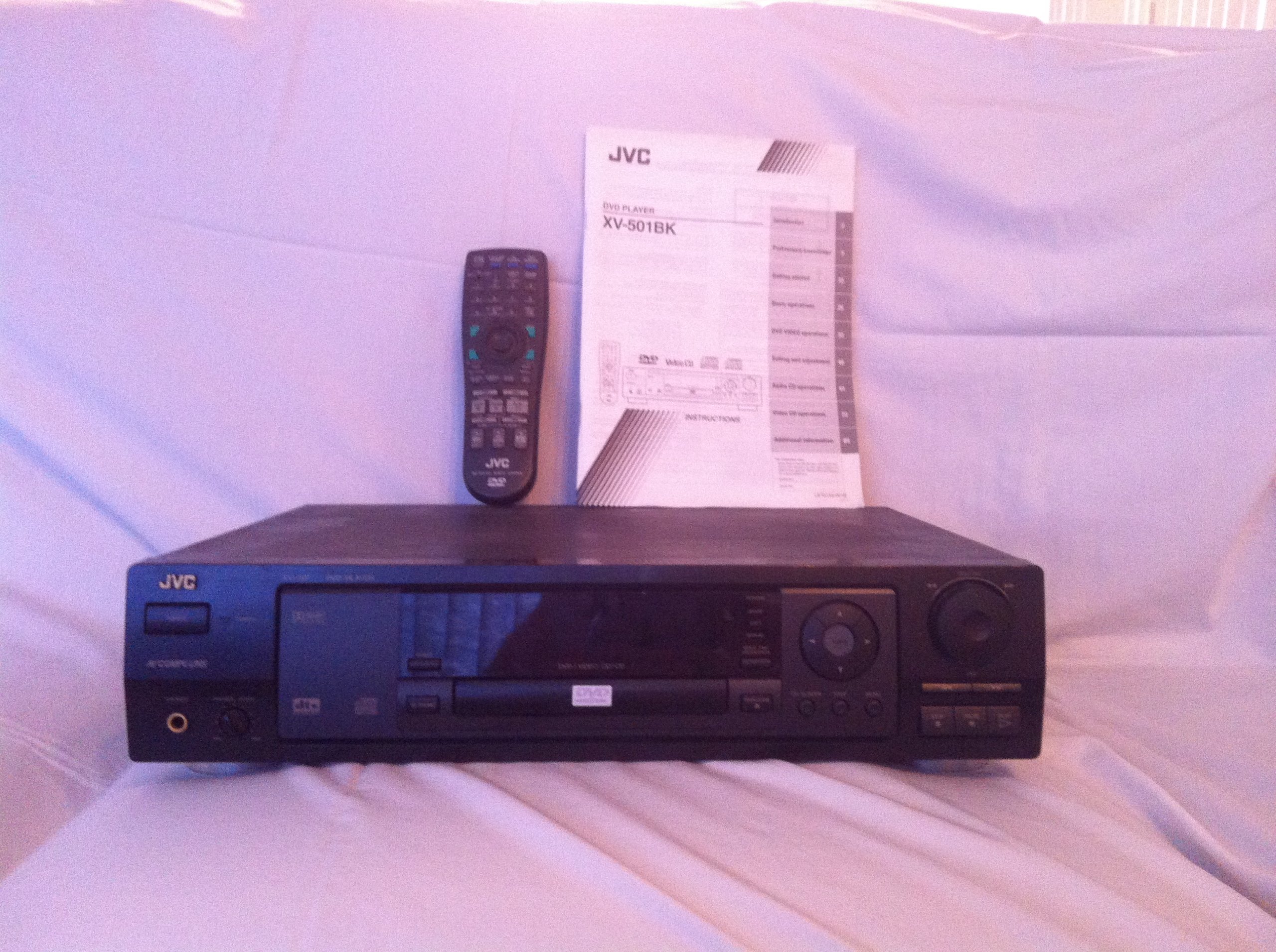 JVC XV-501BK DVD Player
