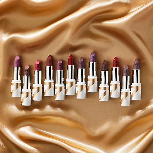 Miniatura 5 de No7 Lápiz labial que desafía la edad, Cameo, maquillaje antienvejecimiento para mujeres, lápiz labial rosa hidratante con ácido hialurónico para