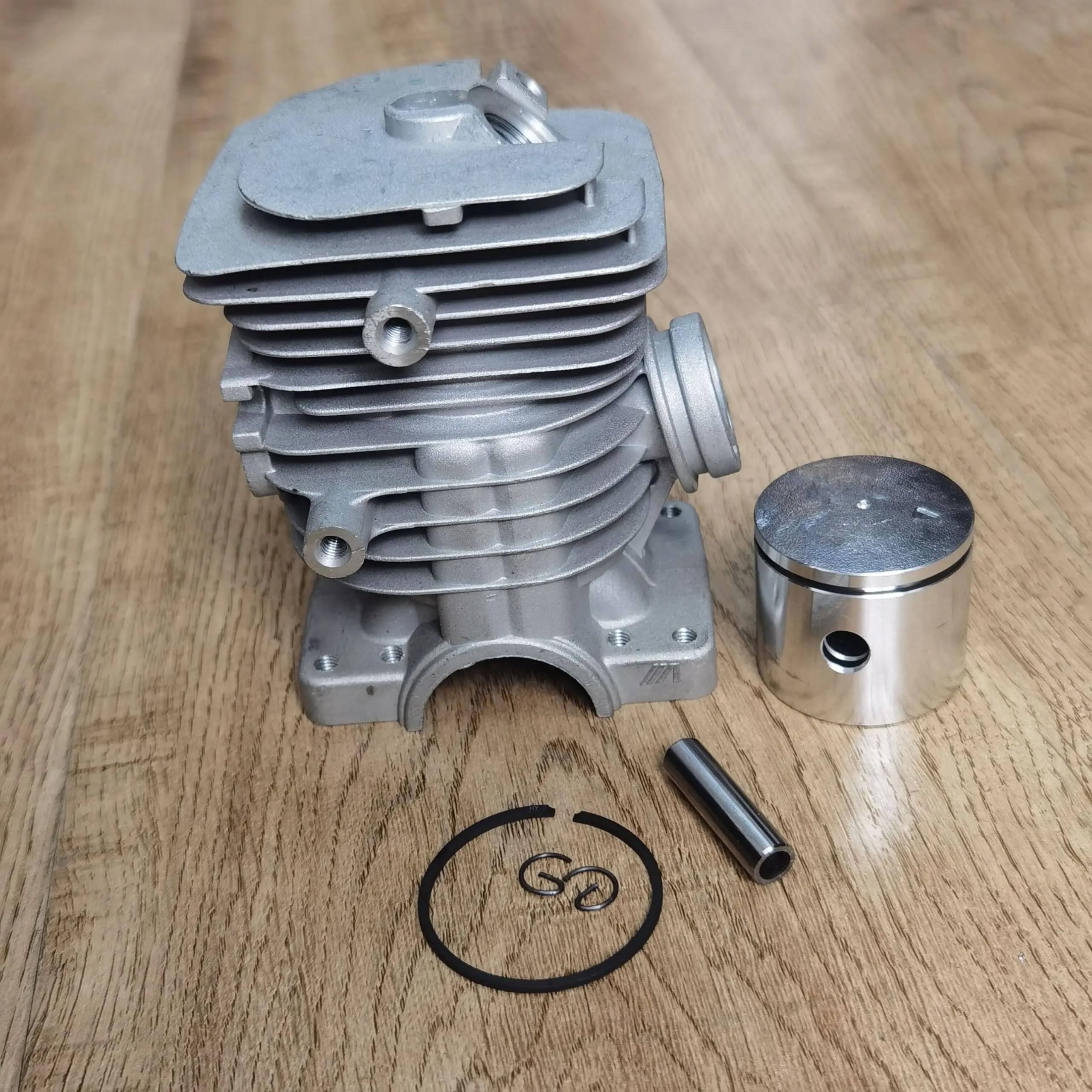 DUNLAP Zestaw tłoka cylindra CS352 powlekany chromem 38MM pasuje do części zamiennych do pił łańcuchowych CS-352