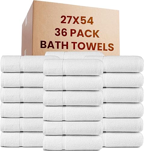 Miniatura 8 de belem Home Hospitality Kenwood - Tapetes de baño a granel calidad de hotel y secado rápido 60 tapetes de baño a granel de 20 x 30 pulgadas 100