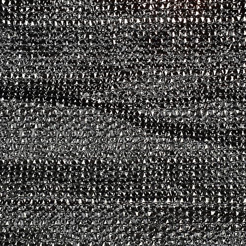 Miniatura 9 de Smartelf - Pantalla para bloquear el sol, de tela, para invernadero, filtro resistente a rayos UV, malla de lona, borde con cinta y arandelas, negra