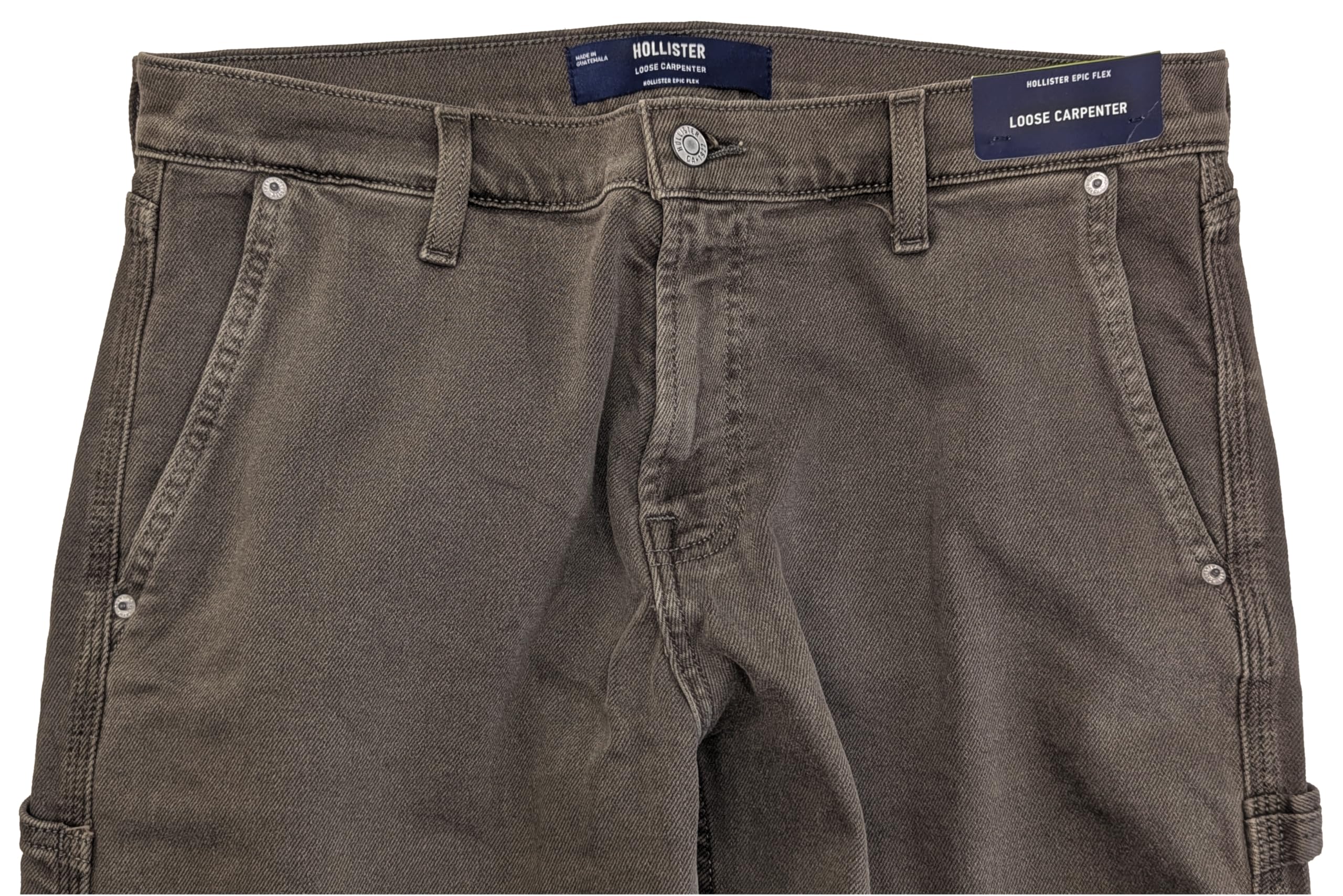 Hollister California Men's Epic Flex Loose Carpenter Jean HOM-35 - Picture 10 of 27