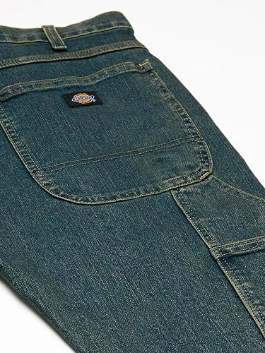 Dickies Men's Flex Carpenter Denim Jean, Tinted Heritage Khaki, 30W x 32L - 4