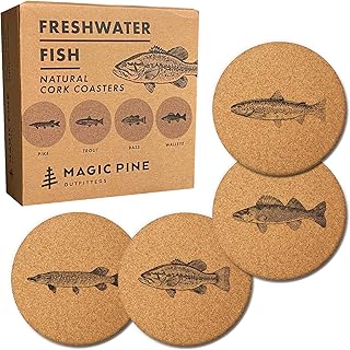 Fish Coasters (Set of 4)