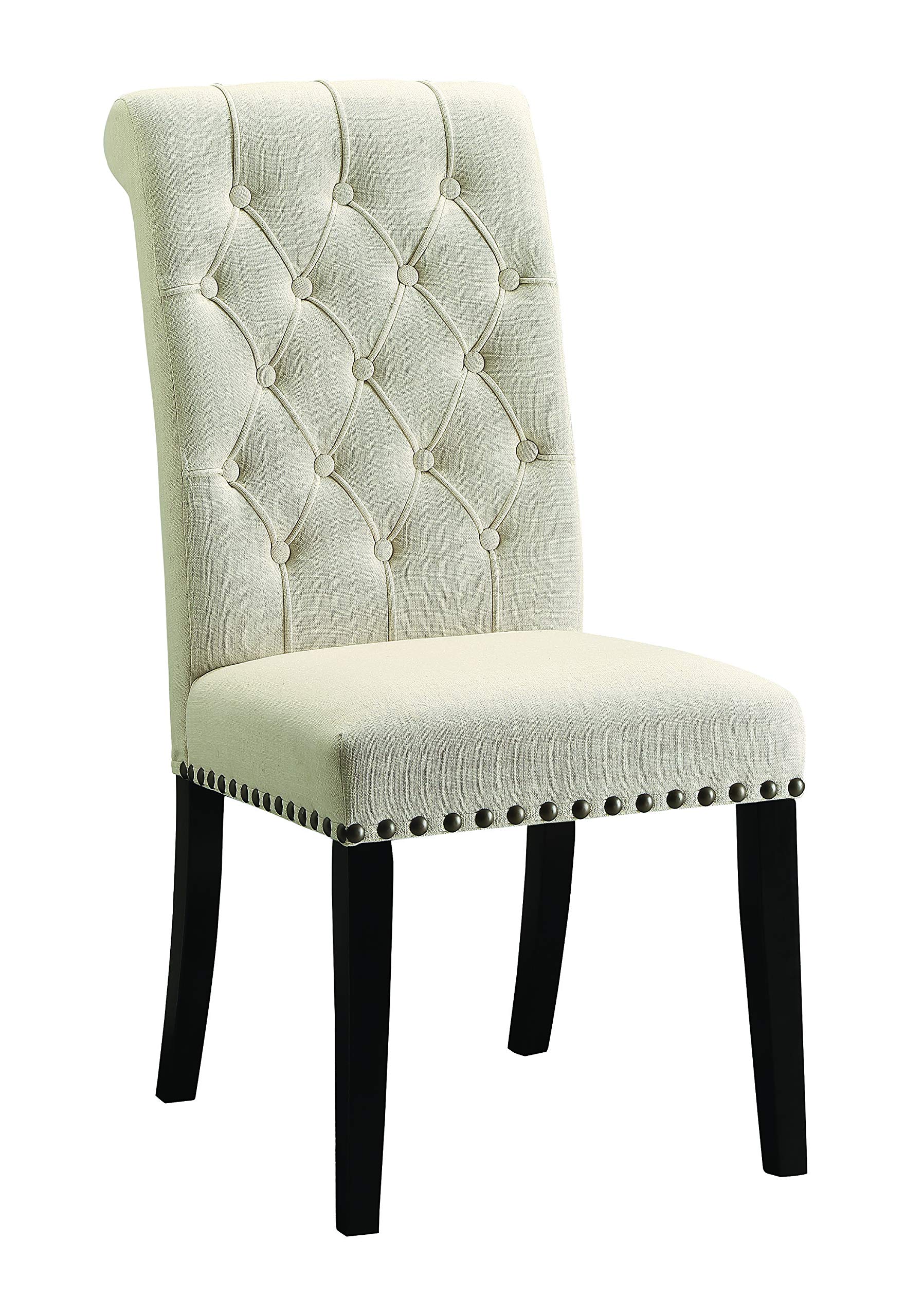 Coaster Home Furnishings190162-CO Dining Chair, Beige, 19.5" W x 26.25" D x 41.5" H