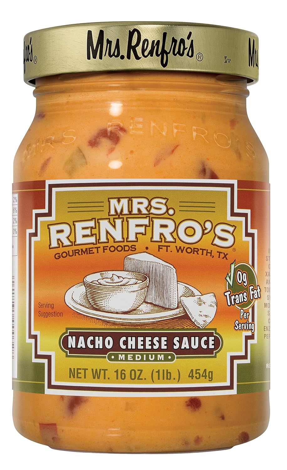 Mrs. Renfro's Nacho Cheese Sauce, 16 oz (4 Pack)