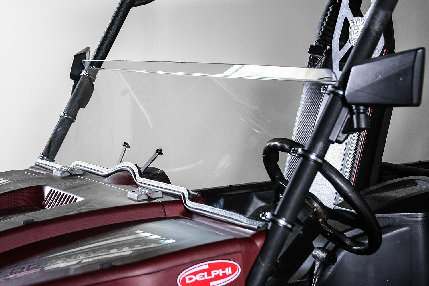 Compatible with Odes Dominator X Half UTV Windshield 3/16" - Made in The USA!.