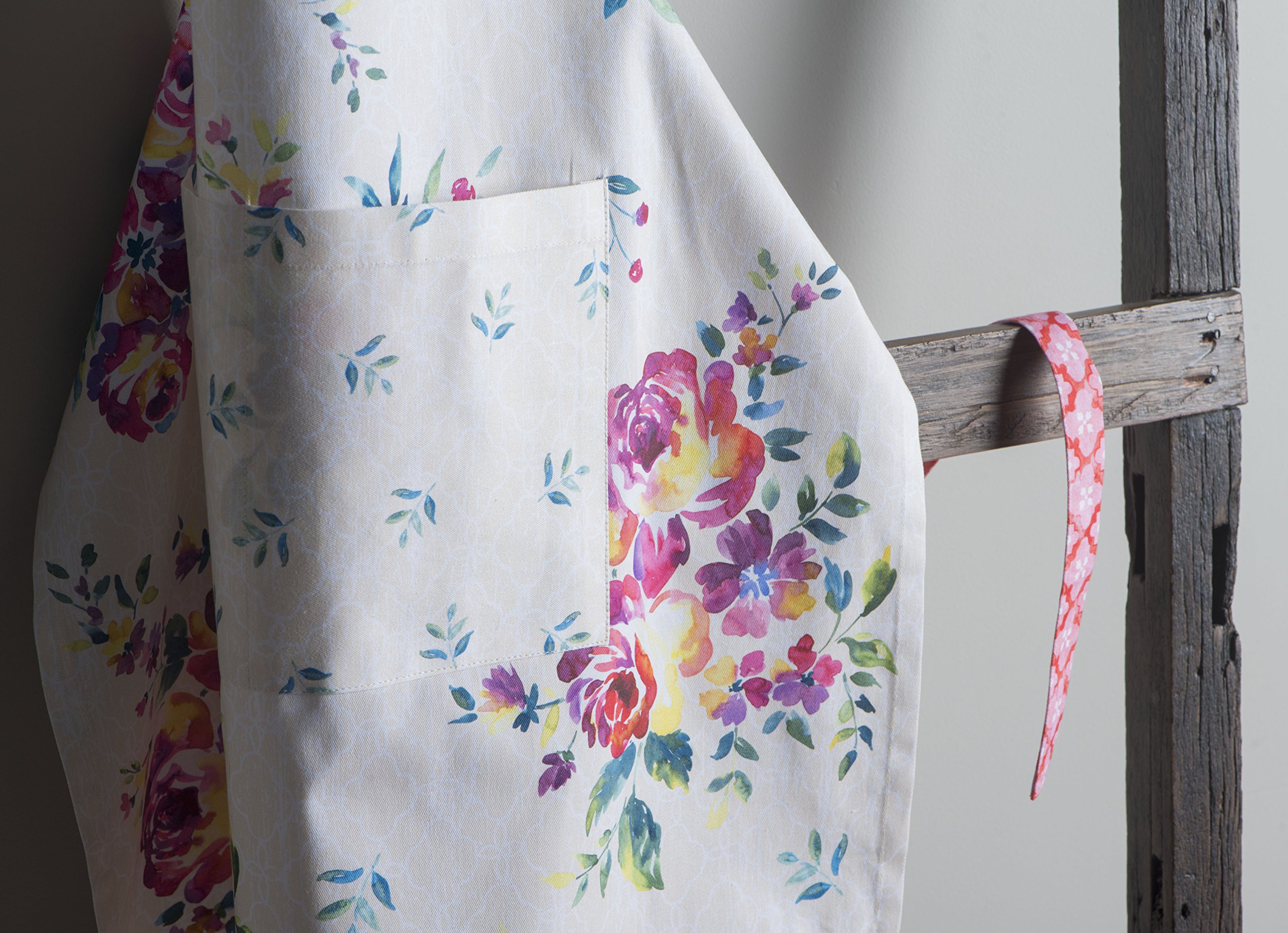 Maison d' Hermine 100% Cotton 1-Piece Kitchen Apron for women with Pocket Chef Apron and Mothers Day Gifts - Image 3