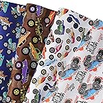 Titiweet Monster Truck Wrapping Paper for Boys Kids - Racing 12 Sheets Car Wrapping Paper for Christmas Birthday Holiday, 20 x 28 Inches Per Sheet