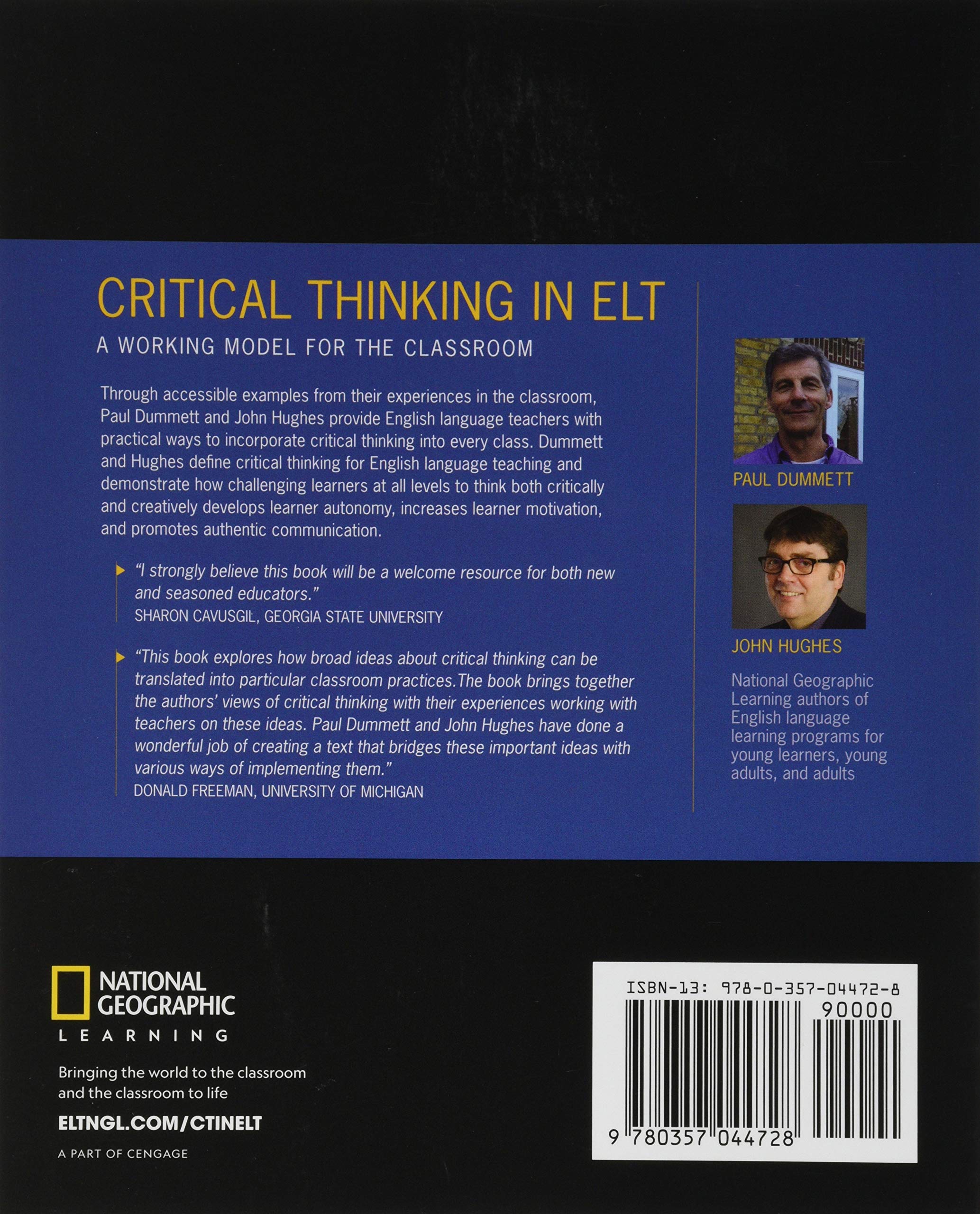 Critical Thinking in ELT: A Working Model for the Classroom