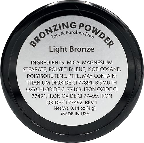 Miniatura 2 de Pure Ziva Bronceador de bronce mate de tamaño grande de 0.30 oz, contorno de bronceador, polvo prensado Sunkissed sin talco ni parabenos, sin