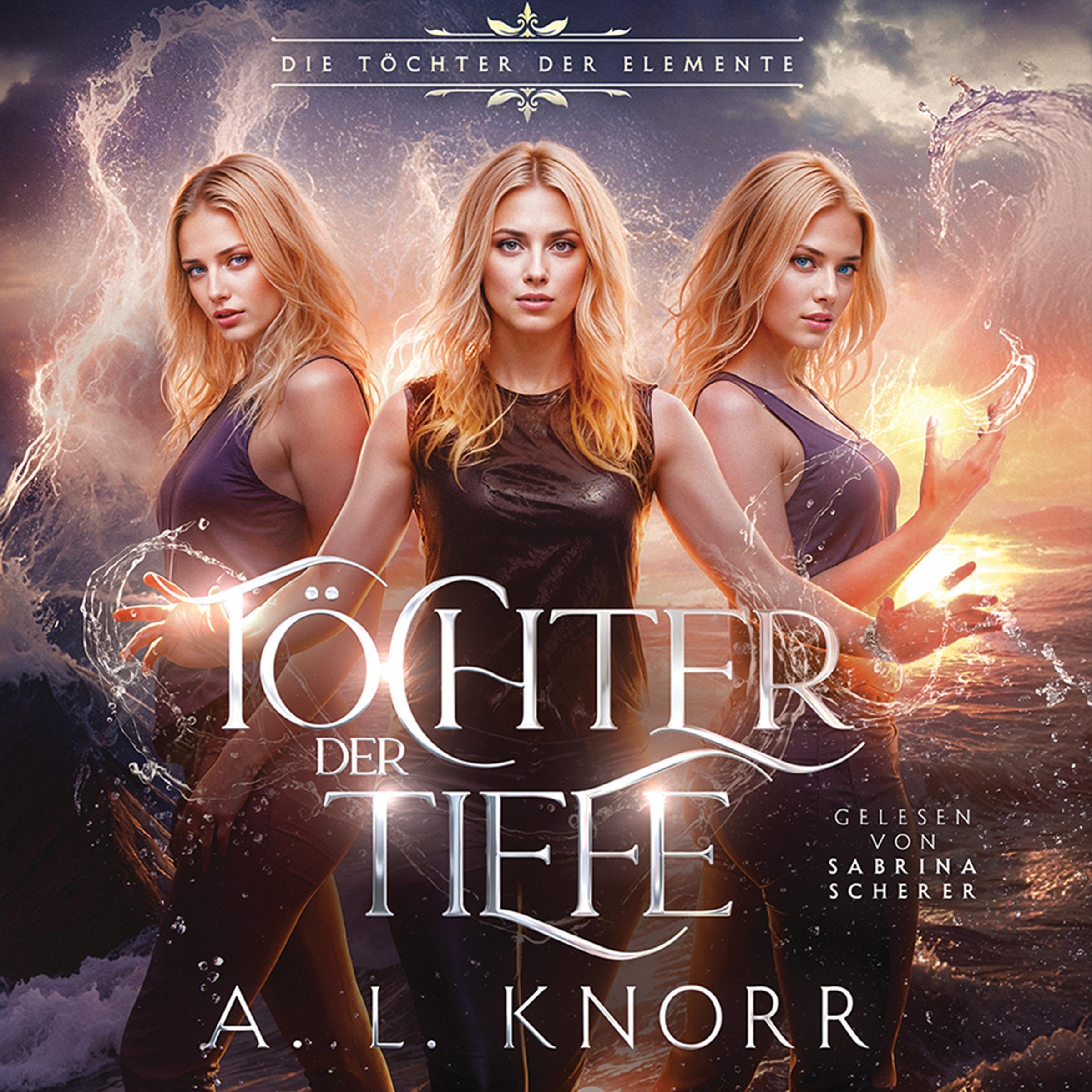 Cover art for Töchter der Tiefe: Die Töchter der Elemente - Band 18
