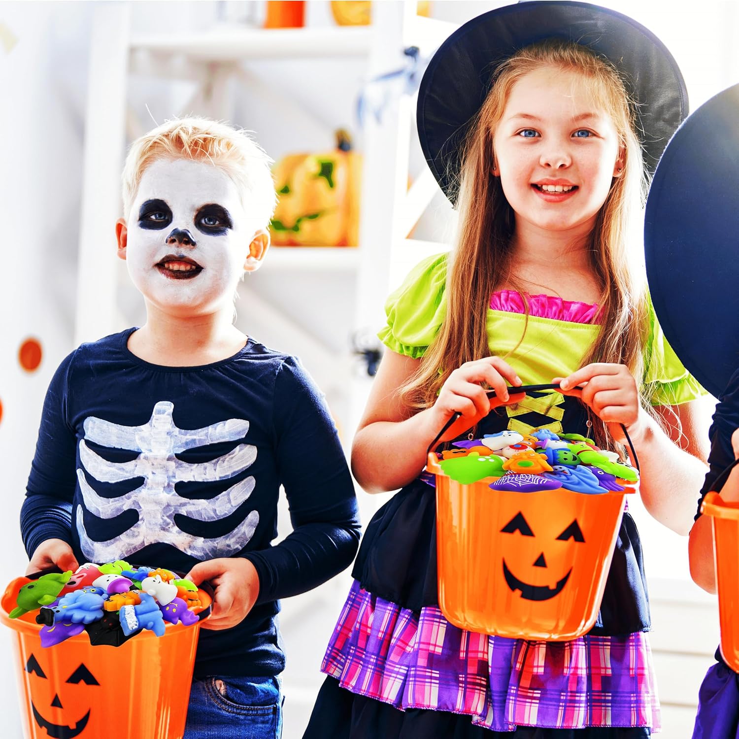 VOVEA Halloween Mochi Squishy Toys 30 PCS, Squishies Party Favors for Kids, Treat Bags Goodie Bag Fillers, Treats Classroom Prizes Mini Kawaii Stress Relief - Image 5