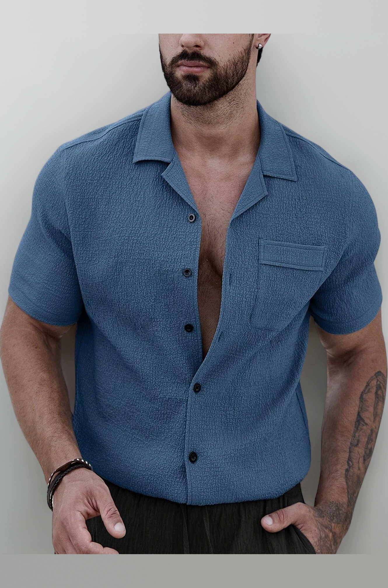 Lymio Shirt for Men || Casual Regular Fit Stylish Shirt || Available in Combo Pack of 2 (D-16-23)