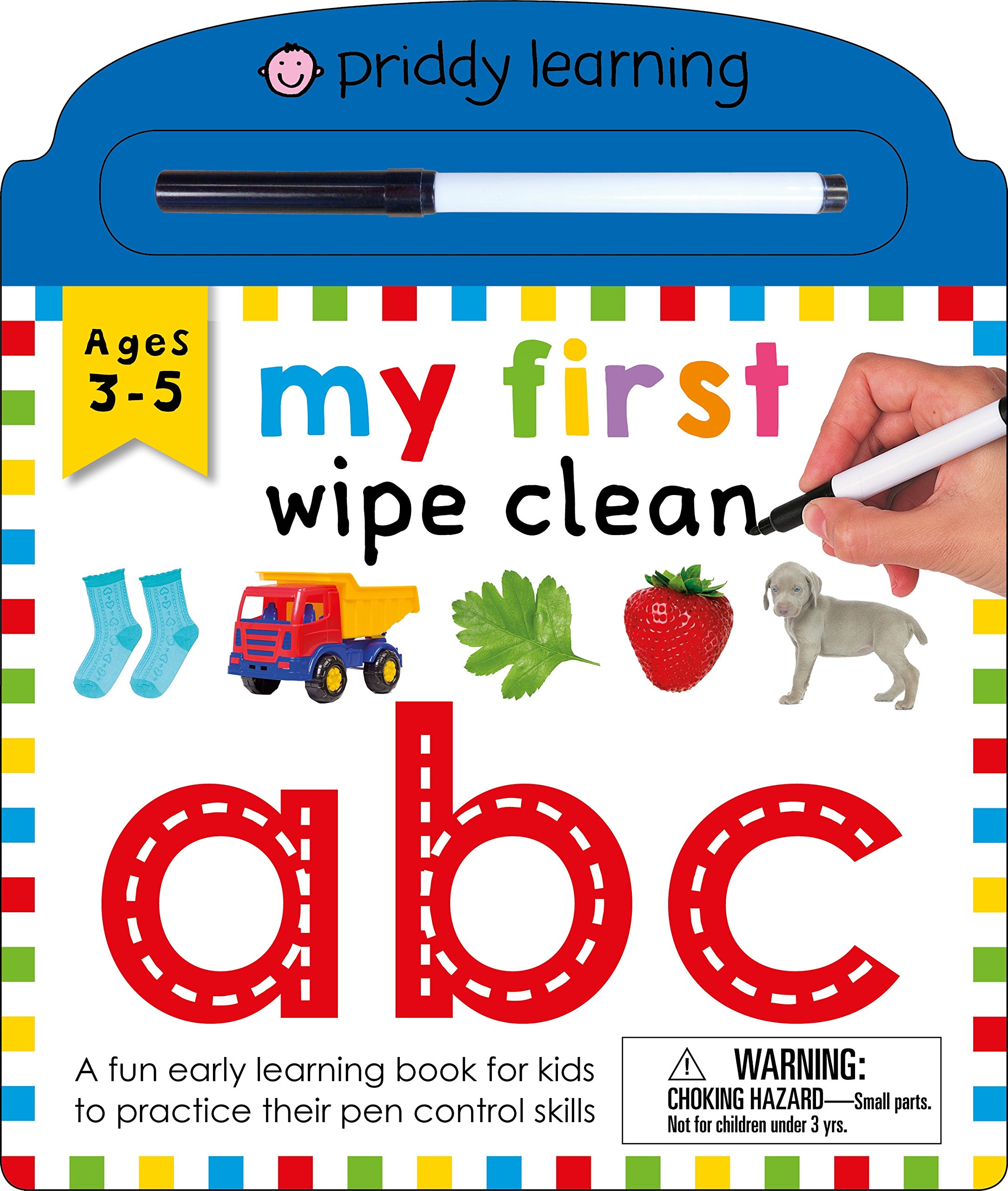 My First Wipe Clean: ABC: A fun early-learning book for kids to practice their pen control skills