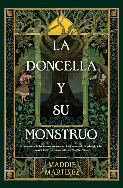 Portada de La doncella y su monstruo