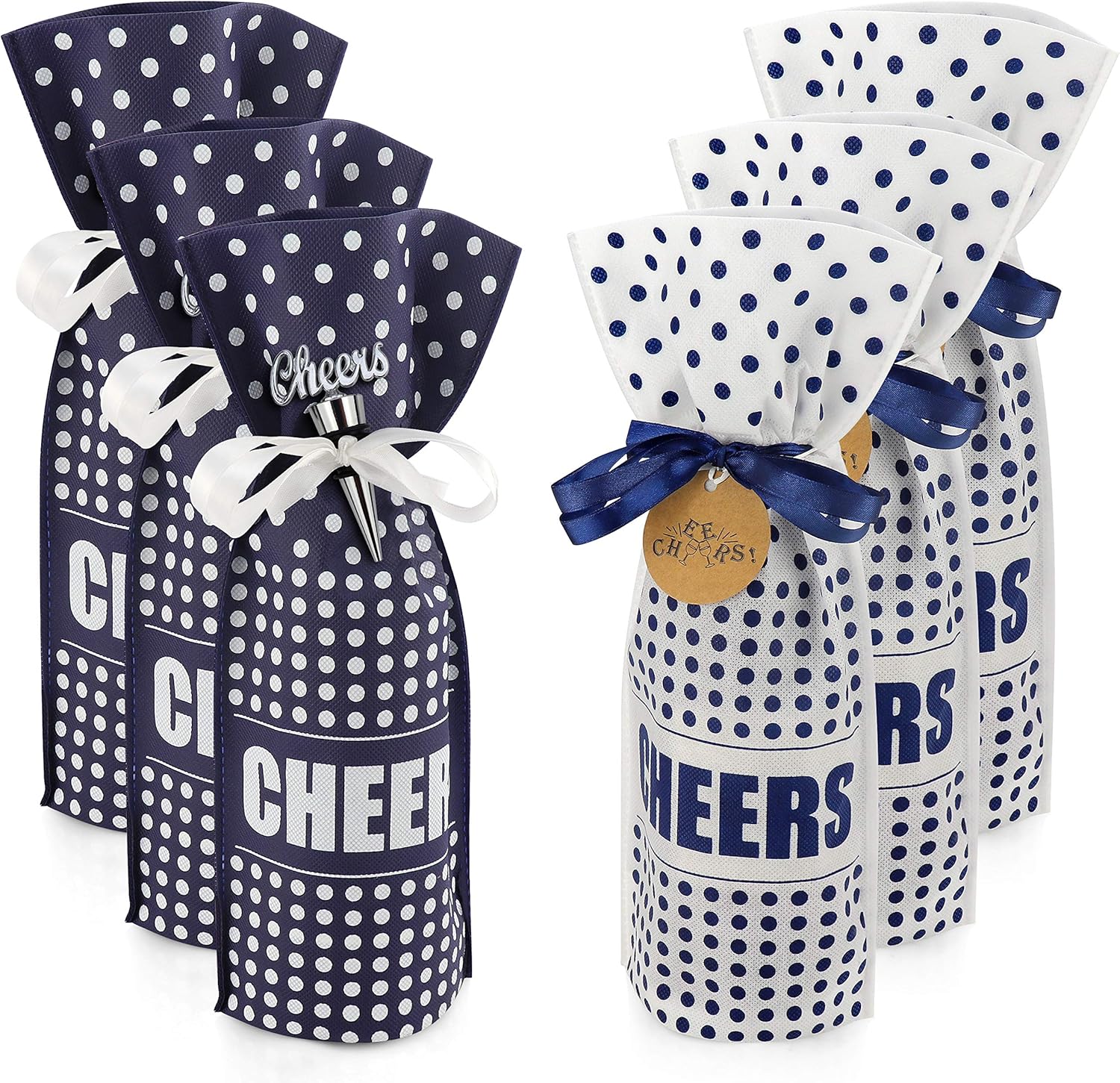 Wine Gift Bag with Drawstrings Durable and Reusable Wine