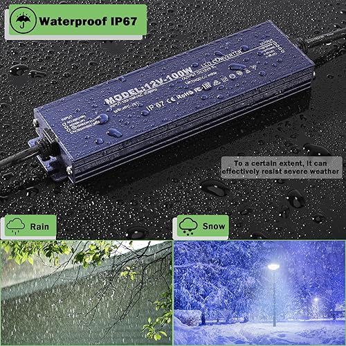 Vista 12 de Adaptador de fuente de alimentación de 24 V 8 A CA 100-240V a CC 24 voltios 8 amperios 192 W convertidor de energía transformador de bajo voltaje