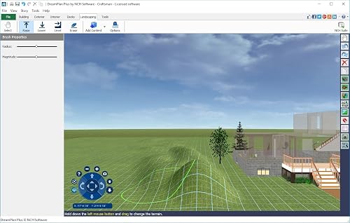 DreamPlan 3D Home and Landscape Design Software to Create Indoor and Outdoor House Designs [Download] - Thumbnail 6